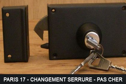serrurier 75017